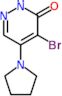 4-bromo-5-(pyrrolidin-1-yl)pyridazin-3(2H)-one