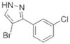 4-BROMO-3-(3-CHLOROPHENYL)-1H-PYRAZOLE