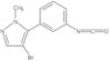 4-Bromo-5-(3-isocyanatophenyl)-1-methyl-1H-pyrazole