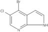4-bromo-5-chloro-1H-pyrrolo[2,3-B]pyridine