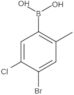 B-(4-Bromo-5-chloro-2-methylphenyl)boronic acid