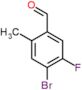 4-bromo-5-fluoro-2-methyl-benzaldehyde