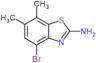 4-bromo-6,7-dimethyl-1,3-benzothiazol-2-amine