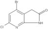 4-Brom-6-chlor-1,3-dihydro-2H-pyrrolo[2,3-b]pyridin-2-on