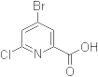 4-Bromo-6-chloro-2-pyridinecarboxylic acid