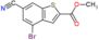 methyl 4-bromo-6-cyano-benzothiophene-2-carboxylate