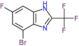 4-bromo-6-fluoro-2-(trifluoromethyl)-1H-benzimidazole