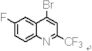 4-bromo-6-fluoro-2(trifluoromethyl)quinoline