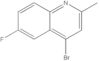 4-Bromo-6-flúoro-2-metilquinolina