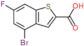 4-bromo-6-fluoro-benzothiophene-2-carboxylic acid