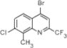 4-bromo-7-chloro-8-methyl-2-(trifluoromethyl)quinoline