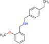 1-(4-ethylphenyl)-N-(2-methoxybenzyl)methanamine