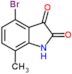 4-bromo-7-methyl-indoline-2,3-dione