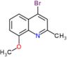 4-Bromo-8-methoxy-2-methylquinoline