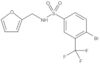 4-Bromo-N-(2-furanylmethyl)-3-(trifluoromethyl)benzenesulfonamide