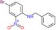 N-benzyl-4-bromo-2-nitro-aniline