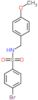 4-Bromo-N-[(4-methoxyphenyl)methyl]benzenesulfonamide