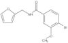 4-Bromo-N-(2-furanylmethyl)-3-methoxybenzamide