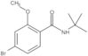 4-Bromo-N-(1,1-dimethylethyl)-2-methoxybenzamide