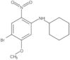 4-Bromo-N-cyclohexyl-5-methoxy-2-nitrobenzenamine