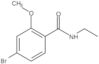 4-Bromo-N-ethyl-2-methoxybenzamide