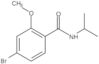 4-Bromo-2-methoxy-N-(1-methylethyl)benzamide