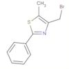 Thiazole, 4-(bromomethyl)-5-methyl-2-phenyl-