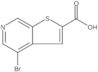 4-bromothieno[2,3-c]pyridine-2-carboxylic acid
