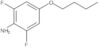 4-Butoxy-2,6-difluorobenzenamine