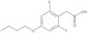 4-Butoxy-2,6-difluorobenzeneacetic acid