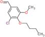 4-butoxy-3-chloro-5-methoxybenzaldehyde