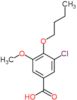 4-butoxy-3-chloro-5-methoxybenzoate