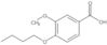 4-butoxy-3-methoxybenzoic acid