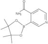 3-(4,4,5,5-Tetramethyl-1,3,2-dioxaborolan-2-yl)-4-pyridinecarboxamide