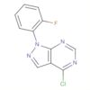 1H-Pyrazolo[3,4-d]pyrimidine, 4-chloro-1-(2-fluorophenyl)-