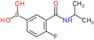 B-[4-Fluoro-3-[[(1-methylethyl)amino]carbonyl]phenyl]boronic acid