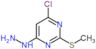 4-chloro-6-hydrazinyl-2-(methylsulfanyl)pyrimidine