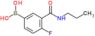 [4-fluoro-3-(propylcarbamoyl)phenyl]boronic acid