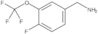 4-Fluoro-3-(trifluoromethoxy)benzenemethanamine