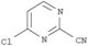 2-Pyrimidinecarbonitrile,4-chloro-