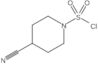 4-Cyano-1-piperidinesulfonyl chloride