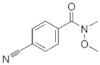 4-Cyano-N-Methoxy-N-Methylbenzamide