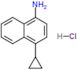 4-Cyclopropyl-1-naphthalenamine hydrochloride