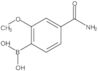 B-[4-(Aminocarbonyl)-2-methoxyphenyl]boronic acid