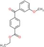 ethyl 4-(3-methoxybenzoyl)benzoate