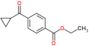 ethyl 4-(cyclopropanecarbonyl)benzoate