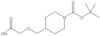 1-(1,1-Dimethylethyl) 4-[(carboxymethoxy)methyl]-1-piperidinecarboxylate