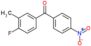 (4-fluoro-3-methyl-phenyl)-(4-nitrophenyl)methanone