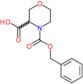 4-[(benzyloxy)carbonyl]morpholine-3-carboxylic acid