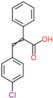 3-(4-chlorophenyl)-2-phenylprop-2-enoic acid